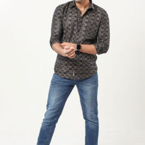 Men's Regular Fit Full Sleeve Shirt-RF-01